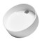 Alfi Brand 15" Round White Matte Solid Surface Resin Sink ABRS15R - alternate 6